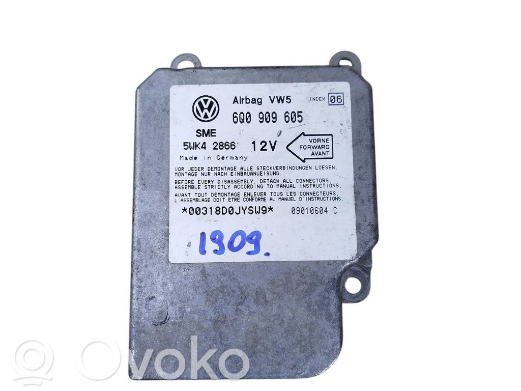 Volkswagen PASSAT B5 Airbag control unit/module 