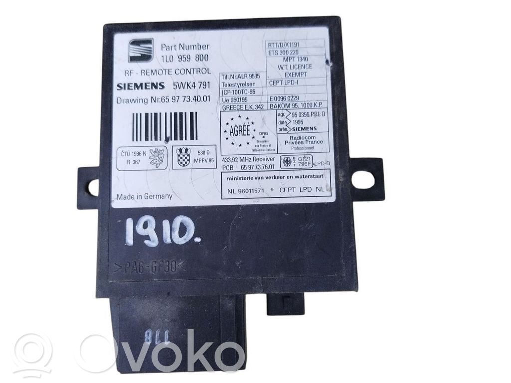 Seat Cordoba (6K) Autres unités de commande / modules 