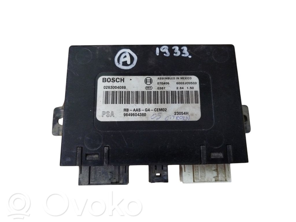 Citroen C5 Parking PDC control unit/module 