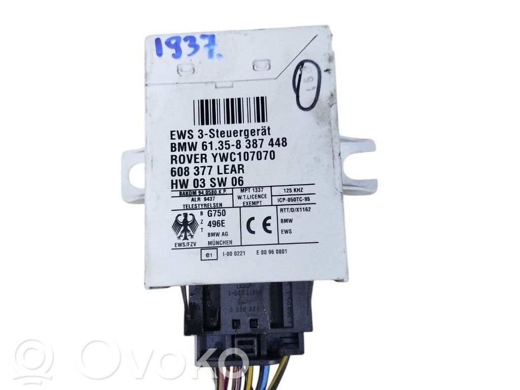 BMW 5 E39 Immobilizer control unit/module 