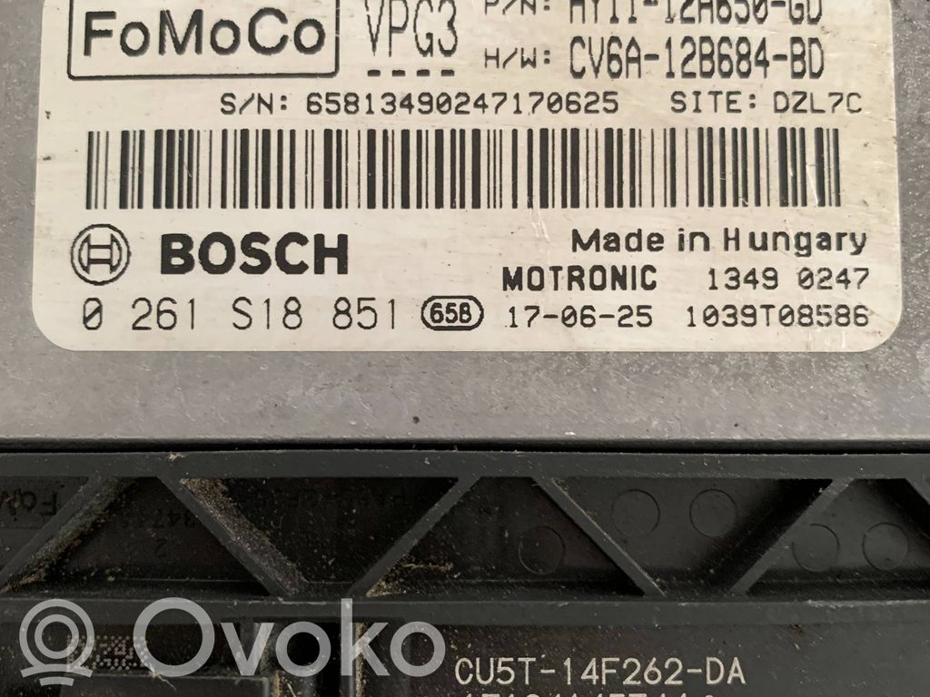 Užvedimo komplektas   HY1112A650GD,CU5T14F262DA,CV6A12B684BD,0261S18851,REG10
