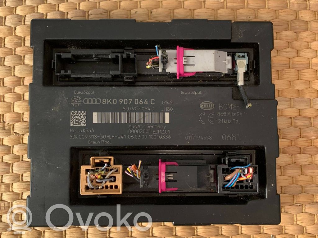 Audi A4 S4 B8 8K Modul confort 