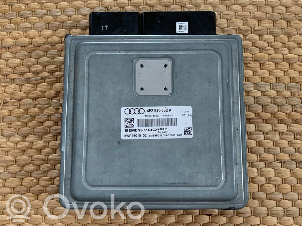 Engine control unit/module   4F2910552A,4F0907552A,5WP46010,REG21