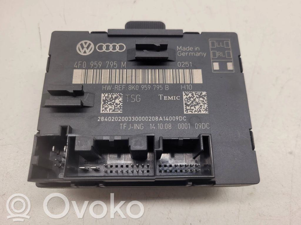 Unité de commande module de porte   4F0959795M