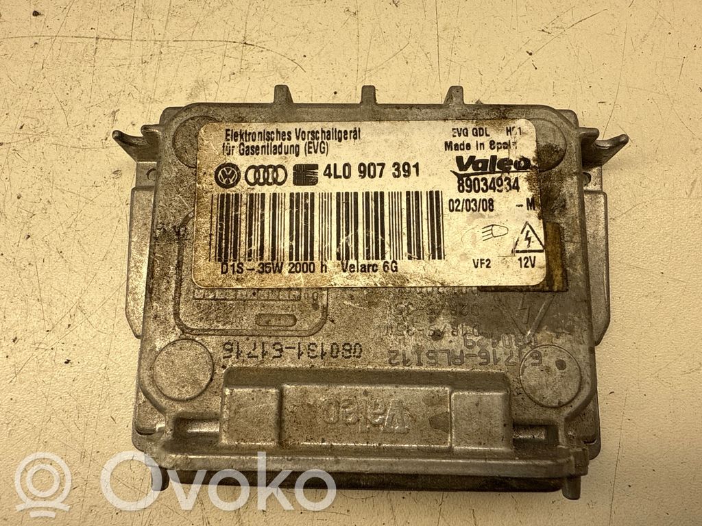 Audi Q7 4L Moduł poziomowanie świateł Xenon 