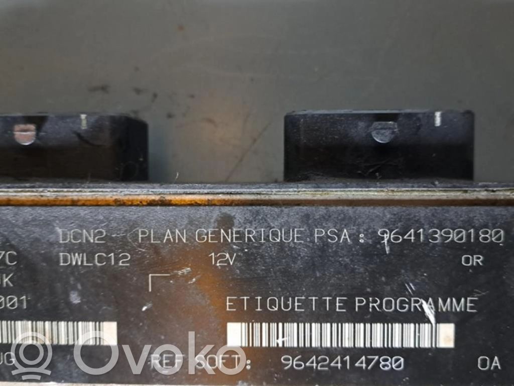 Citroen Berlingo Engine control unit/module 