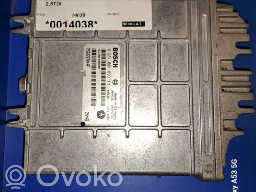 Jeep Grand Cherokee Engine control unit/module 