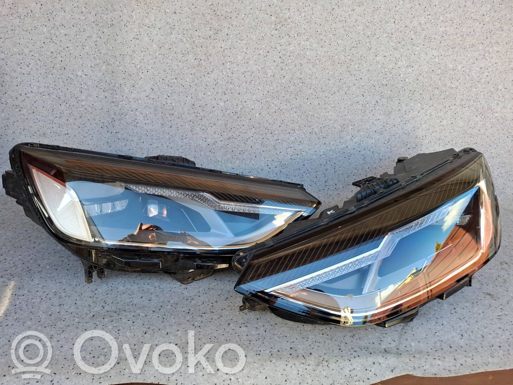 Audi A4 S4 B9 8W Lampy przednie / Komplet 