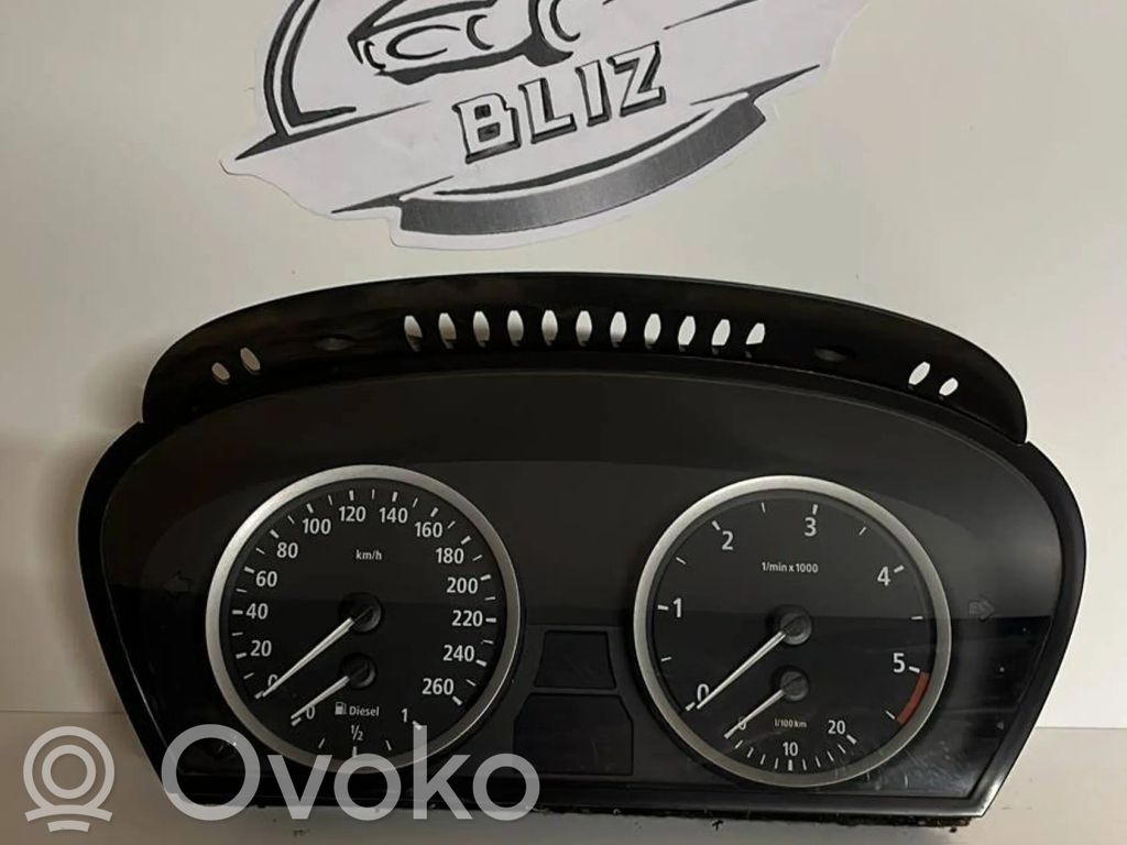 BMW 5 E60 E61 Speedometer (instrument cluster) 