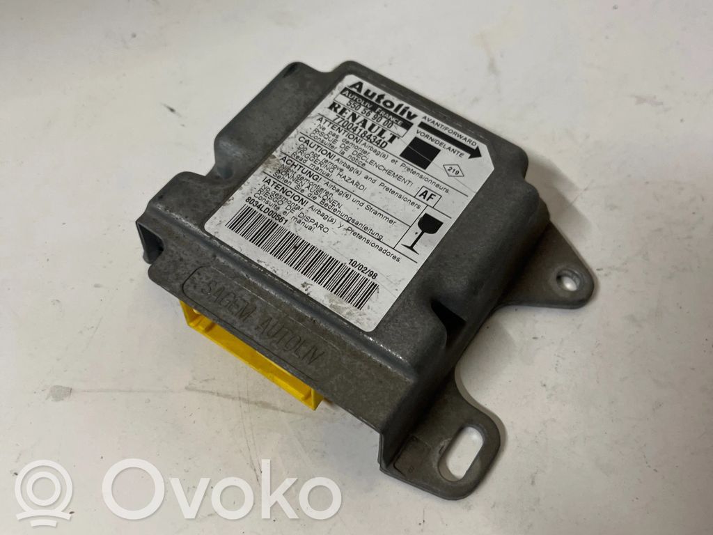 Renault Scenic I Airbag control unit/module 