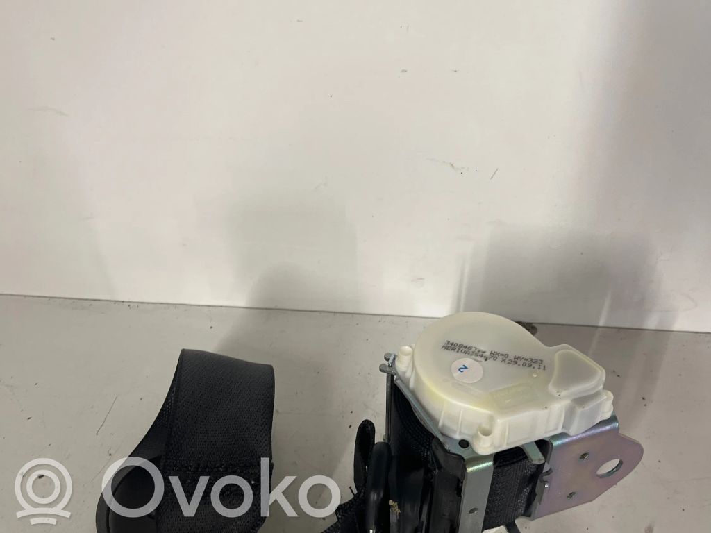 Opel Meriva B Takaistuimen turvavyö 