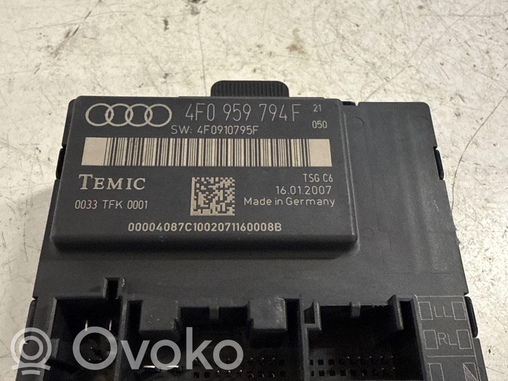 Door control unit/module   4F0959794F,4F0910795F,16012007