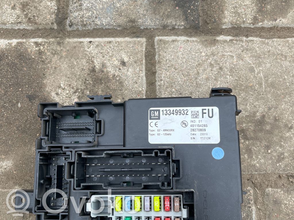 Opel Meriva B Sulakemoduuli 