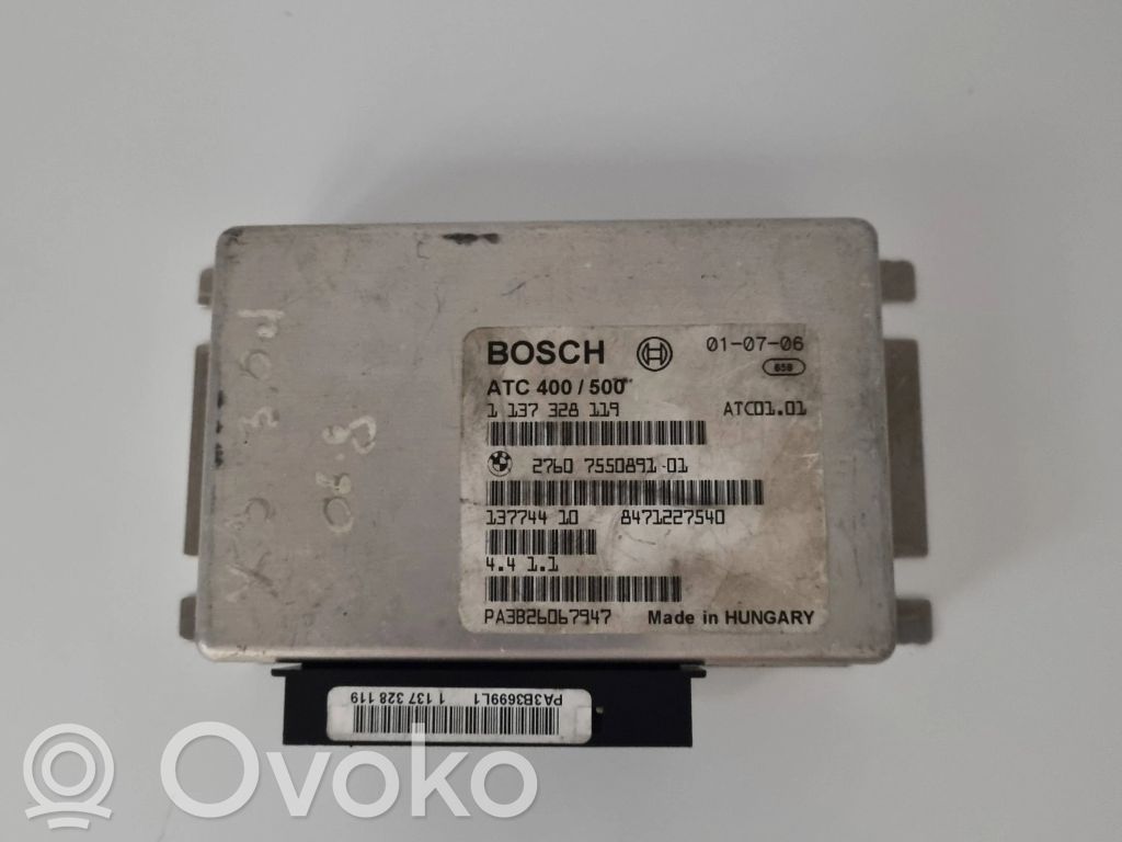 Pārnesumkārbas vadības bloks   7550891,1137328119,ATC400500,27607550891