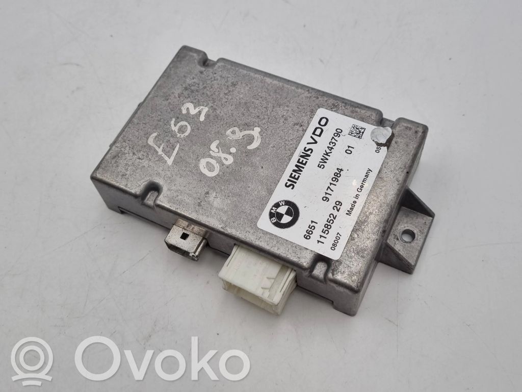 BMW 6 E63 E64 Citu veidu vadības bloki / moduļi 
