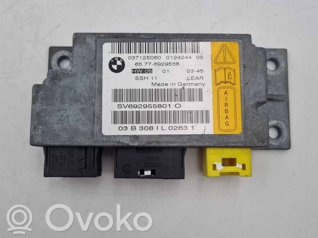 Sterownik / Moduł Airbag   6929558,037125060,65776929558