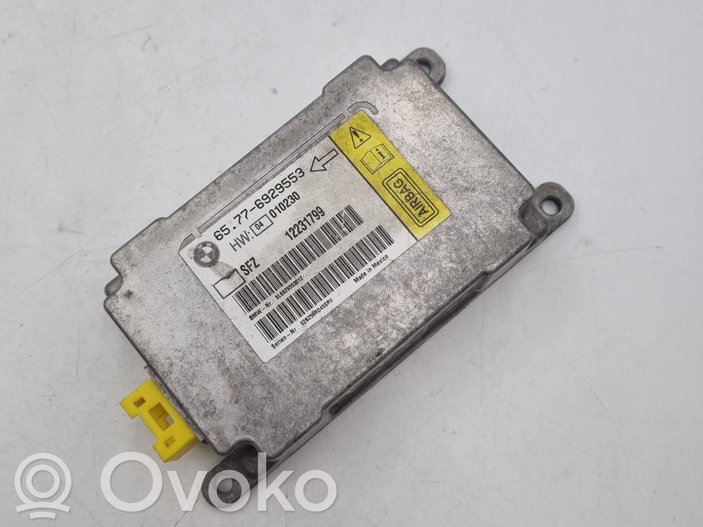 Airbag control unit/module   6929553,12231799,02E259RD45SRV,65776929553