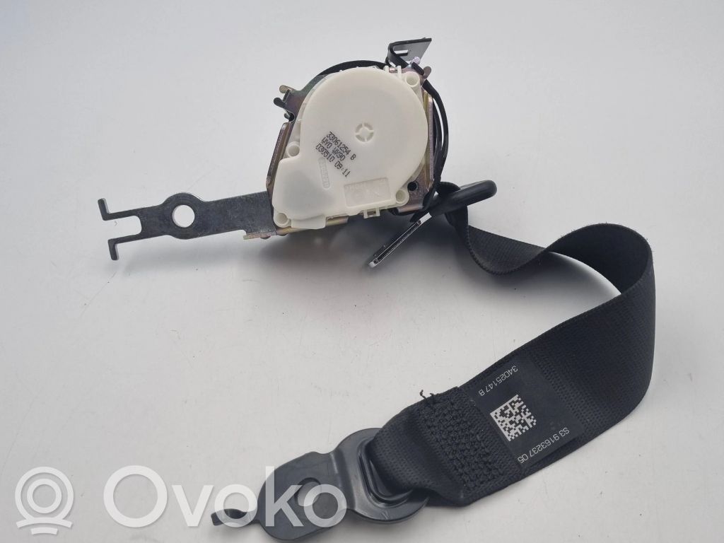 BMW 5 F10 F11 Pas bezpieczeństwa fotela tylnego 