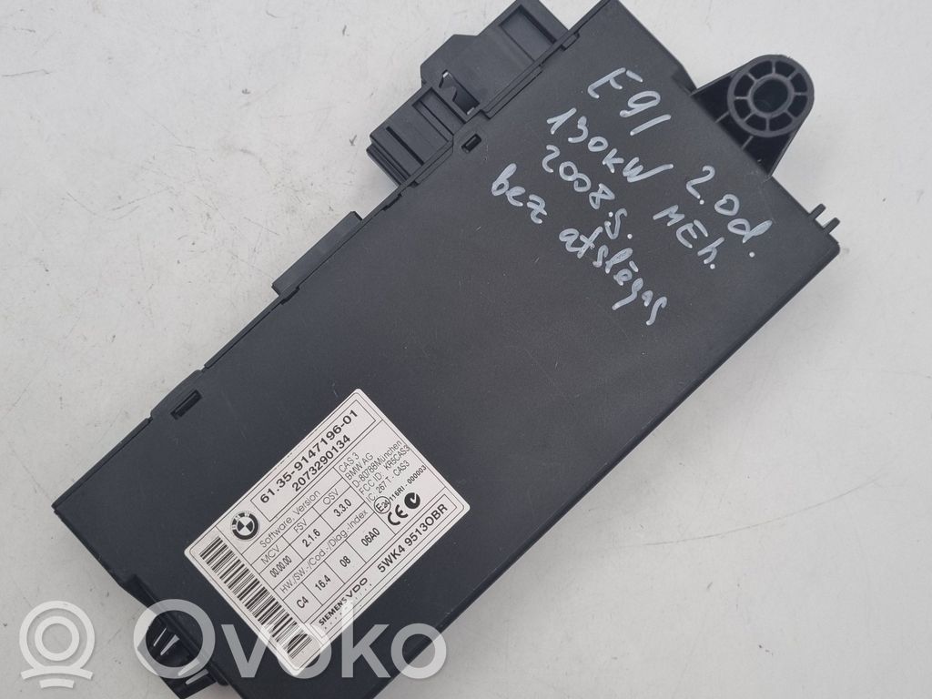 BMW 3 E90 E91 CAS control unit/module 