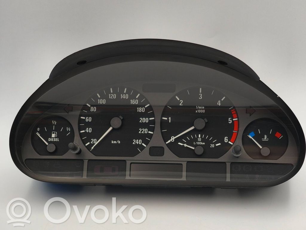 BMW 3 E46 Speedometer (instrument cluster) 