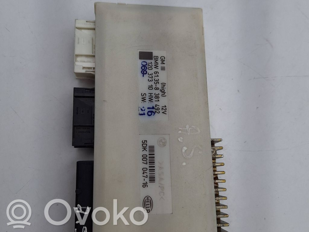 Comfort/convenience module   61358381492,12037310,5DK00704716,8381492