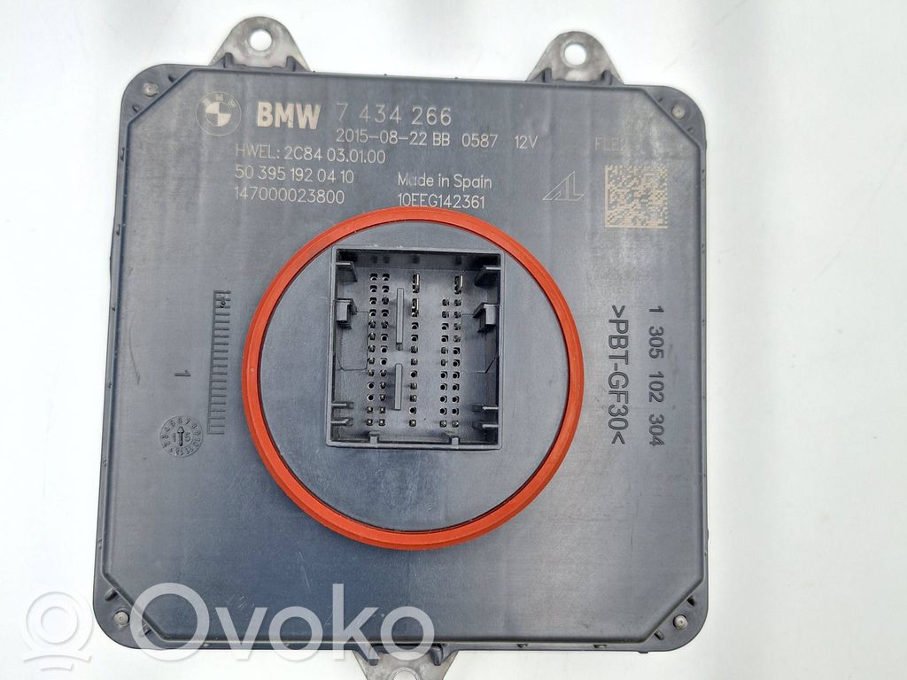BMW 1 F20 F21 Moduł sterujący statecznikiem LED 
