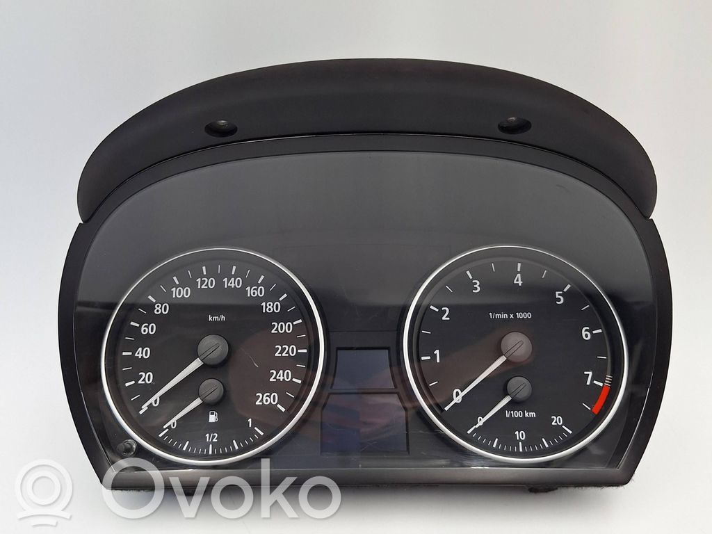 BMW 3 E90 E91 Speedometer (instrument cluster) 