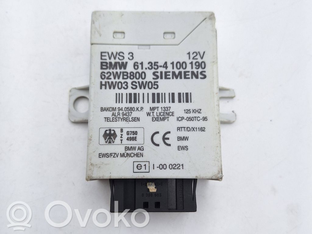 BMW 3 E46 Immobilizer control unit/module 