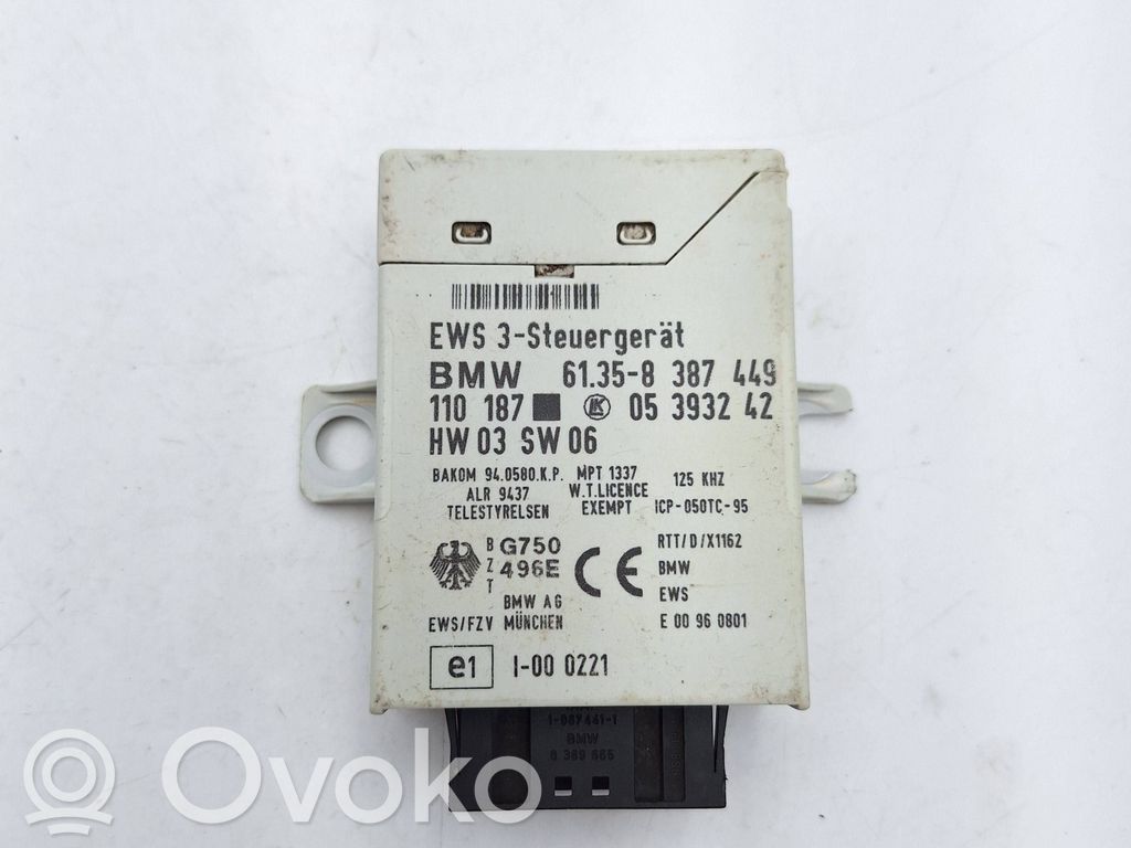 BMW 5 E39 Immobilizer control unit/module 