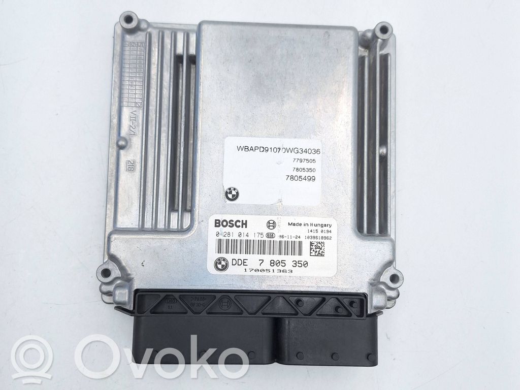 Unidad de control/módulo del motor   7805350,0281014175,DDE626,13617805350,170051363,7805499