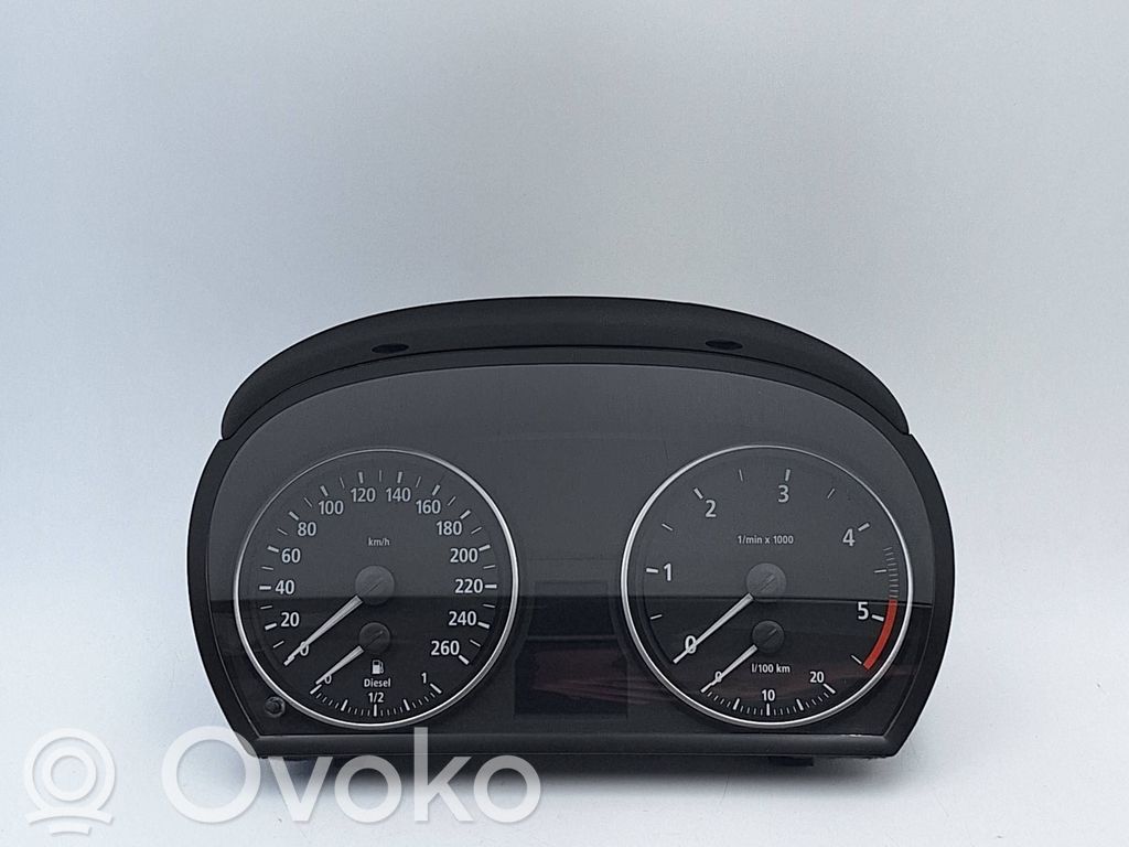 BMW 3 E90 E91 Speedometer (instrument cluster) 