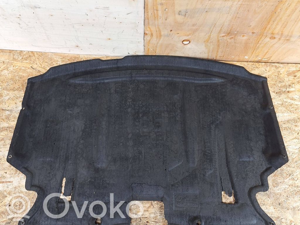 BMW 5 E60 E61 Placa protectora/protector antisalpicaduras motor 