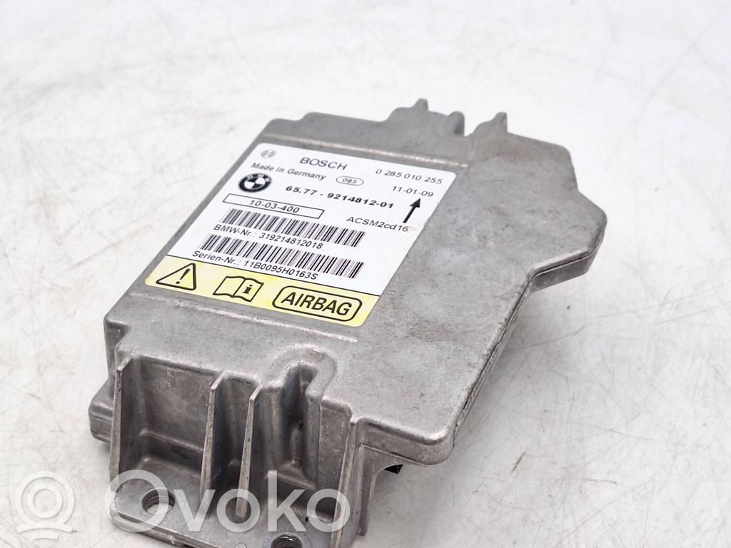 Module de contrôle airbag   9214812,65779214812