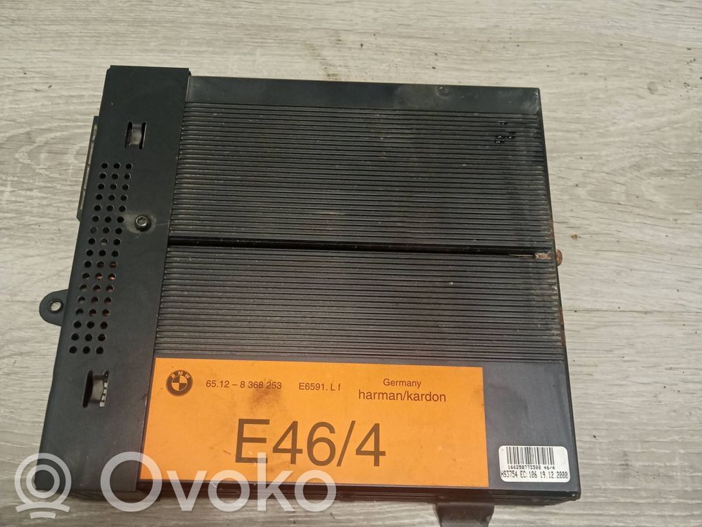 BMW 3 E46 Garso stiprintuvas 