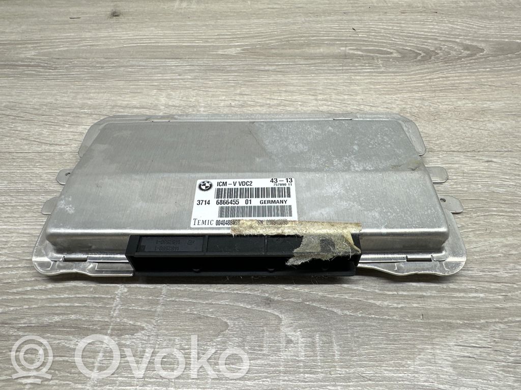 BMW 7 F01 F02 F03 F04 Sterownik / Moduł tylnego zawieszenia pneumatycznego 