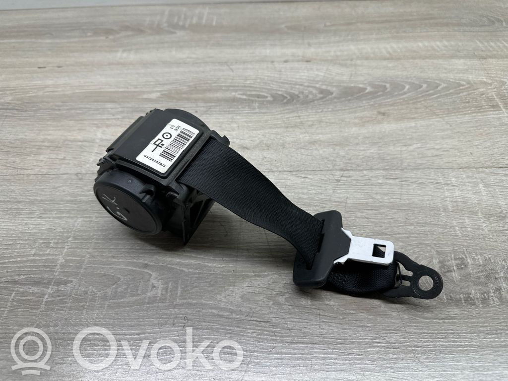 BMW 3 F30 F35 F31 Pas bezpieczeństwa fotela tylnego 