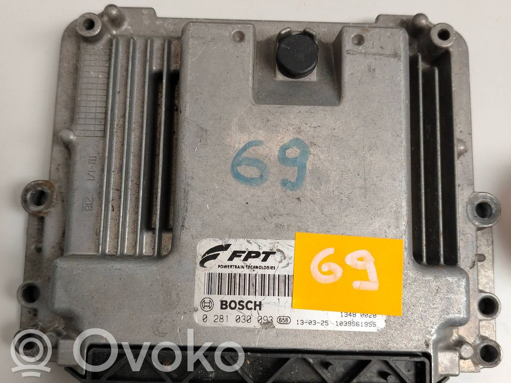 Fiat Ducato Engine control unit/module ECU 