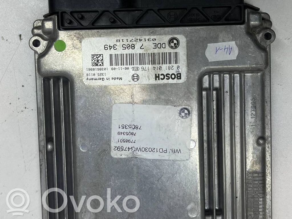 BMW 5 E60 E61 Calculateur moteur ECU 