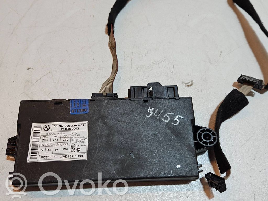 CAS control unit/module   9262361,5WK49515HBR,2112860202