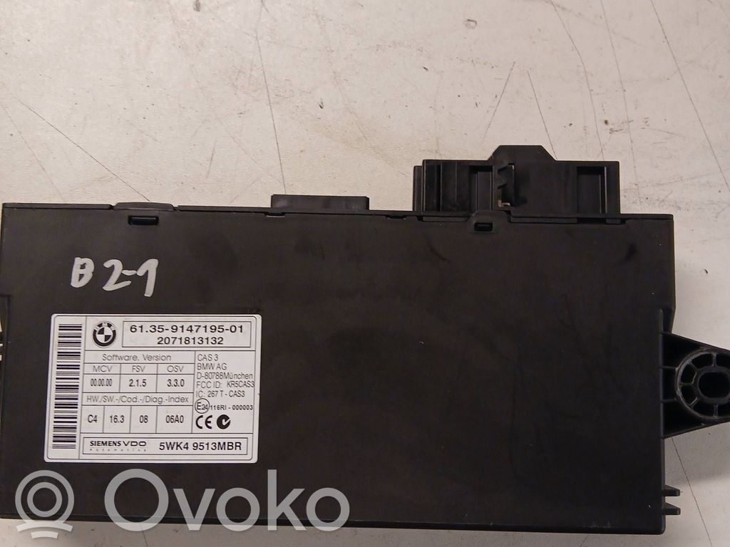CAS control unit/module   9147195,2071813132,5WK49513MBR
