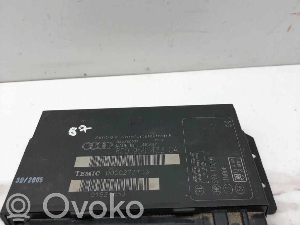 Module confort   8E0959433CA,00002731D3,01824653