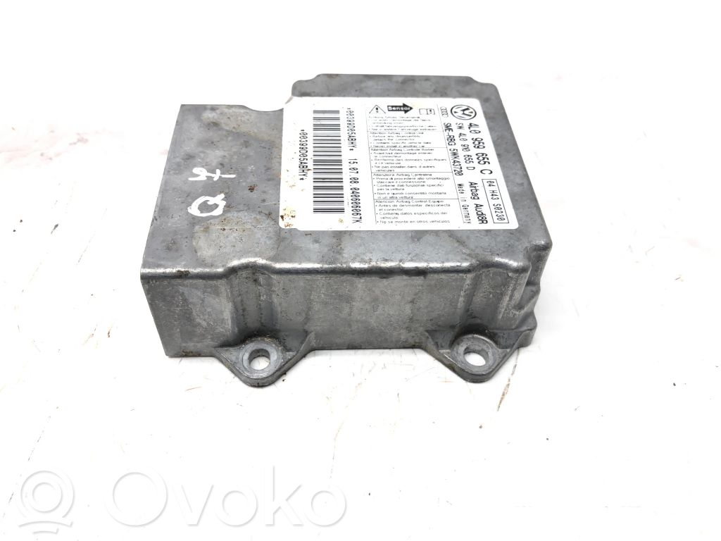 Airbag control unit/module   4L0959655C,4L0910655D,04H43S0230,5WK43720