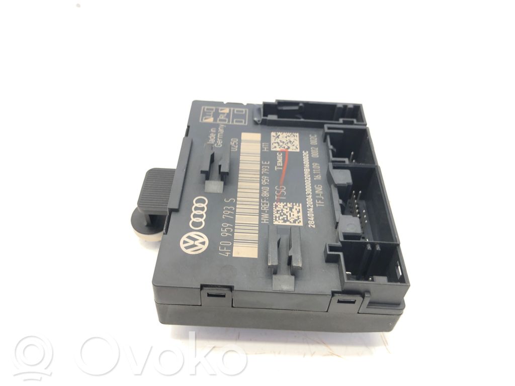 Audi A6 S6 C6 4F Unitate/modul comandă uși 
