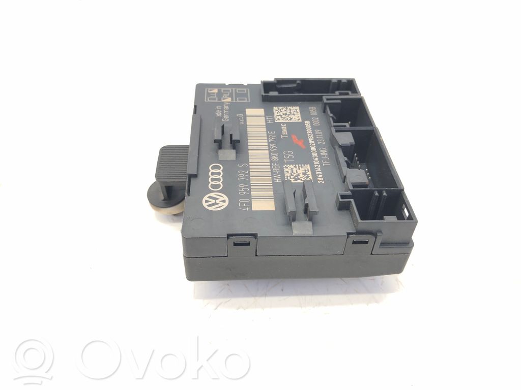 Audi A6 S6 C6 4F Door control unit/module 