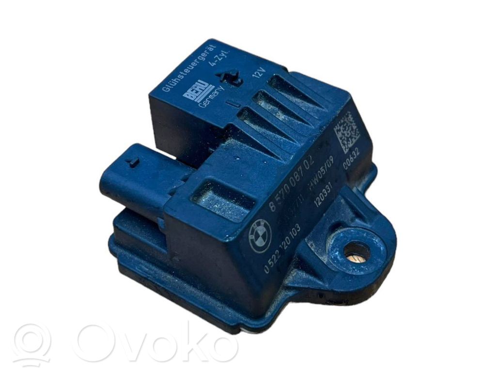 BMW 5 F10 F11 Przekaźnik / Modul układu ogrzewania wstępnego 