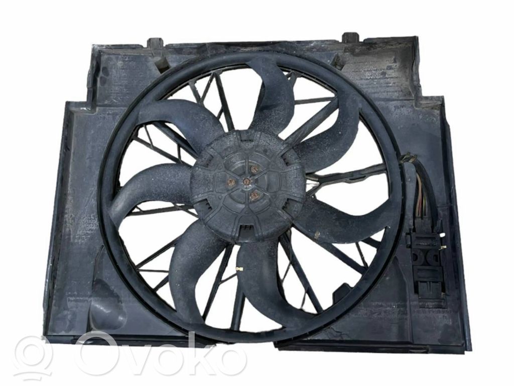 BMW 5 E60 E61 Elektrinis radiatorių ventiliatorius 