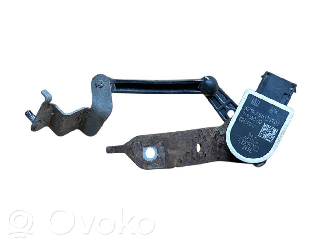 BMW 3 GT F34 Sensor de altura del nivel de la suspensión neumática trasera 