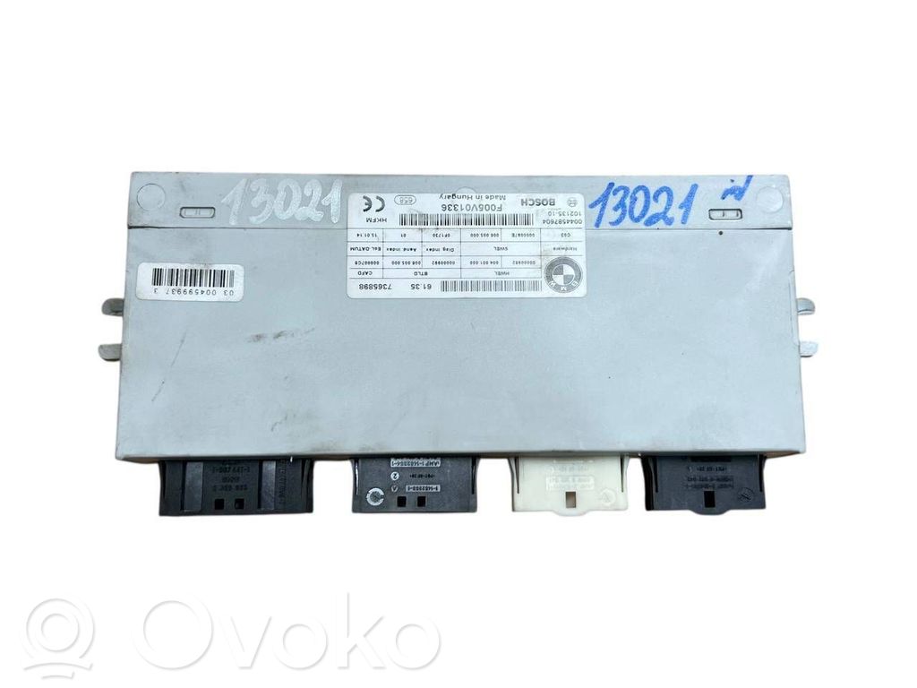BMW 5 F10 F11 Sterownik / Moduł elektrycznej klapy tylnej / bagażnika 