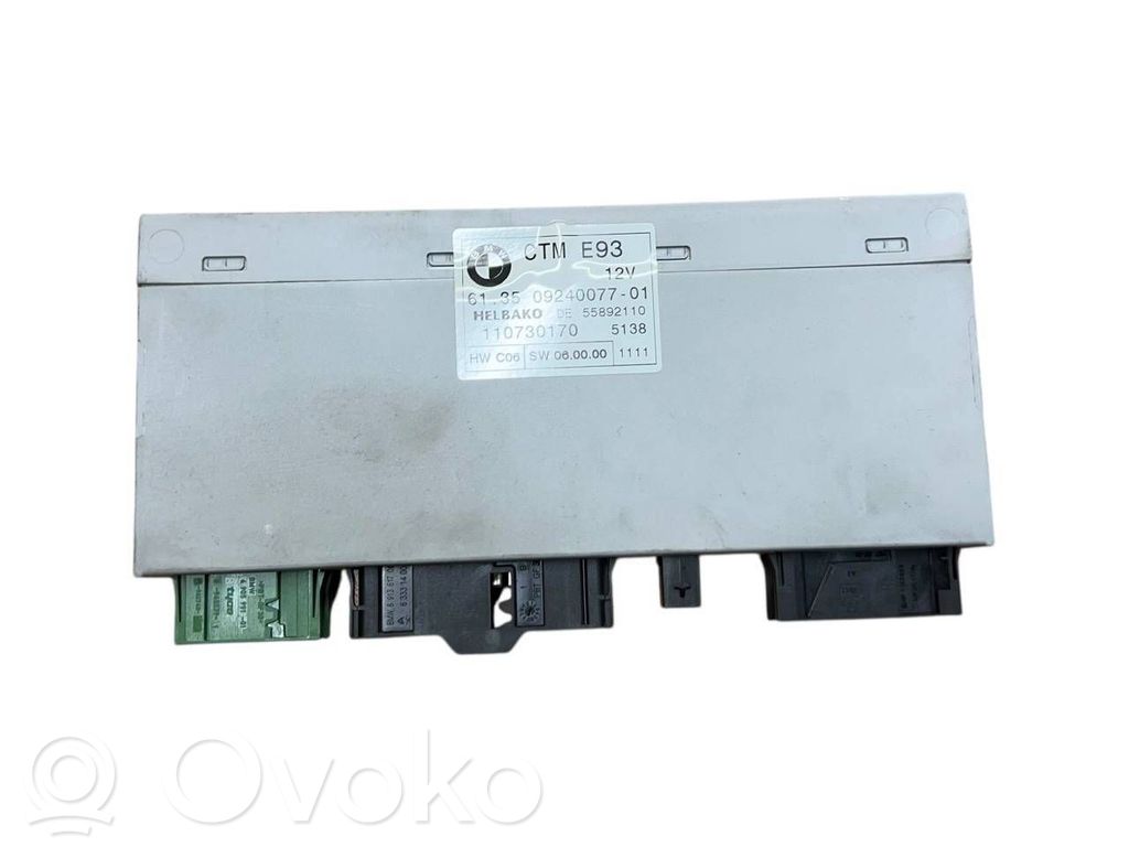BMW 3 E92 E93 Convertible roof control unit 