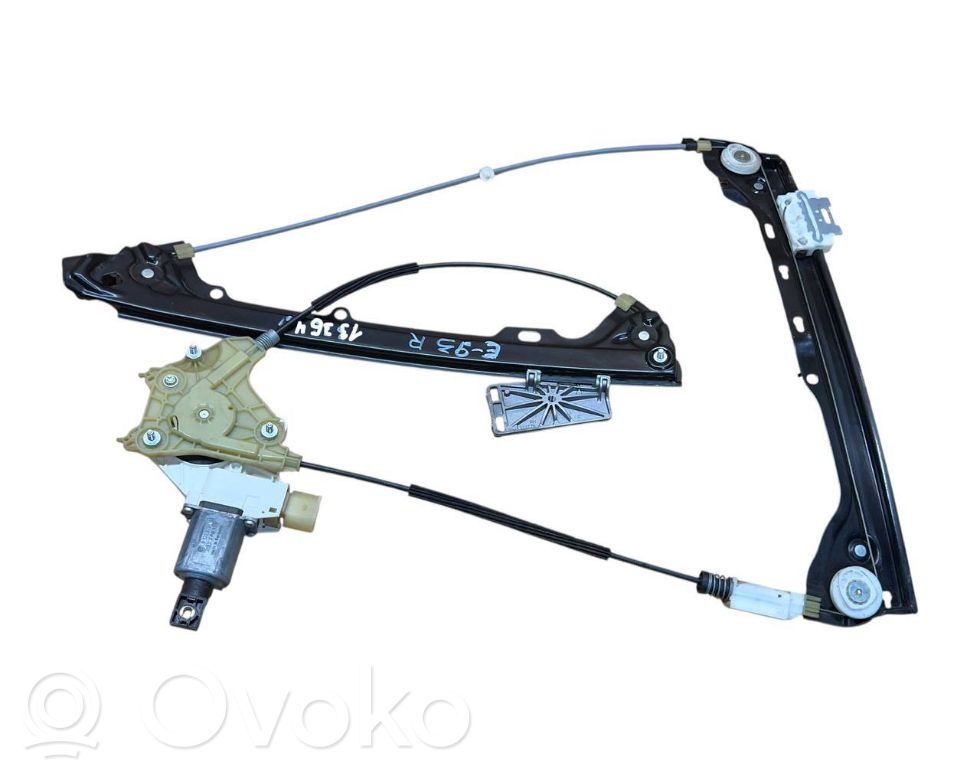 BMW 3 E92 E93 Front door window regulator with motor 